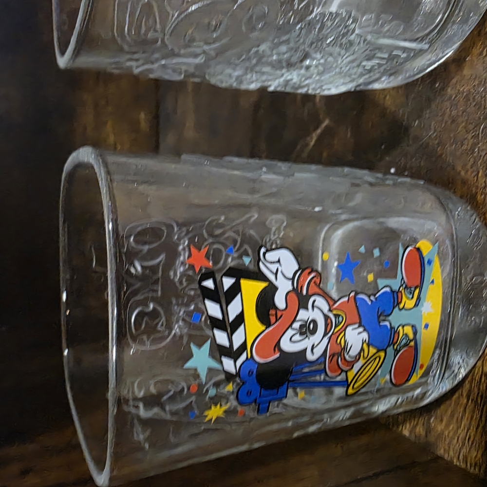 Mickey Mouse Themed Glass